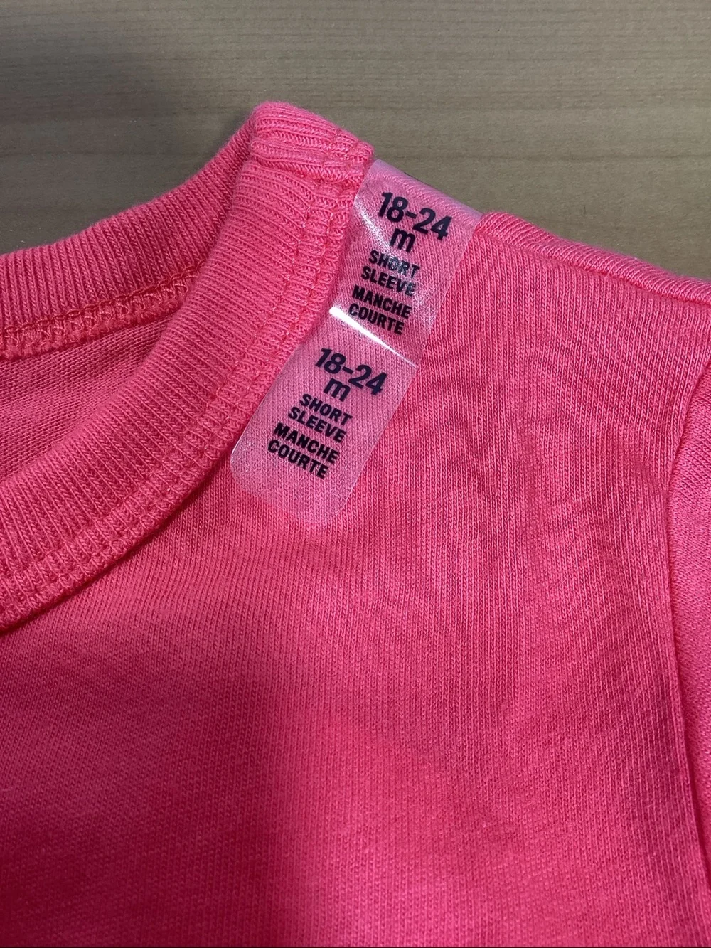 The Children's Place Coral Pink Graphic Tee - 'Me? Trouble? Never!'